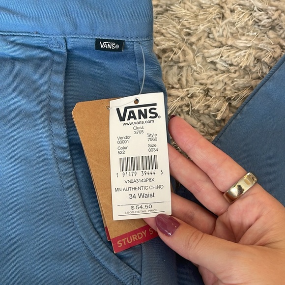 Vans “Off The Wall” Authentic Chino Stretch Pants NWT!! - Picture 2 of 3
